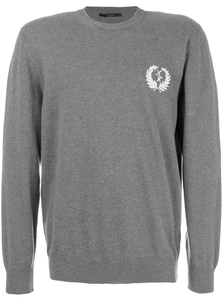 Billionaire Round Neck Jumper - Grey