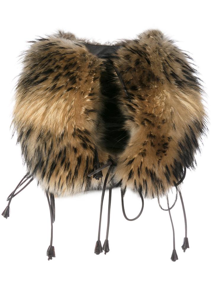 Dsquared2 Over Coat Gilet - Multicolour