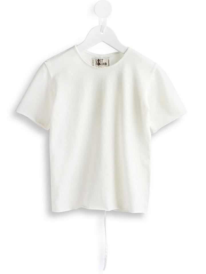 Lost And Found Kids Short Sleeve T-shirt, Boy's, Size: 6 Yrs, White