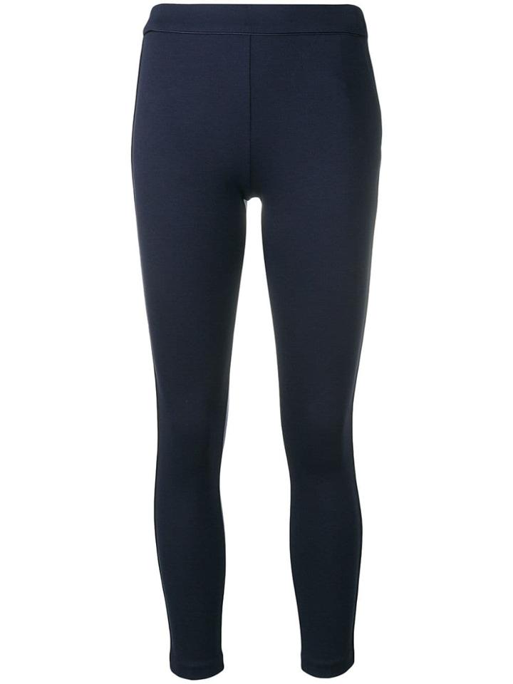 Twin-set High Waisted Leggings - Blue