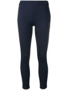 Twin-set High Waisted Leggings - Blue