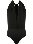 Dsquared2 Plunge Bodysuit - Black