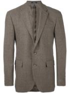 Polo Ralph Lauren Woven Single Breasted Blazer, Men's, Size: 44, Brown, Cupro/wool