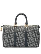 Christian Dior Pre-owned Boston Trotter Pattern Tote - Grey