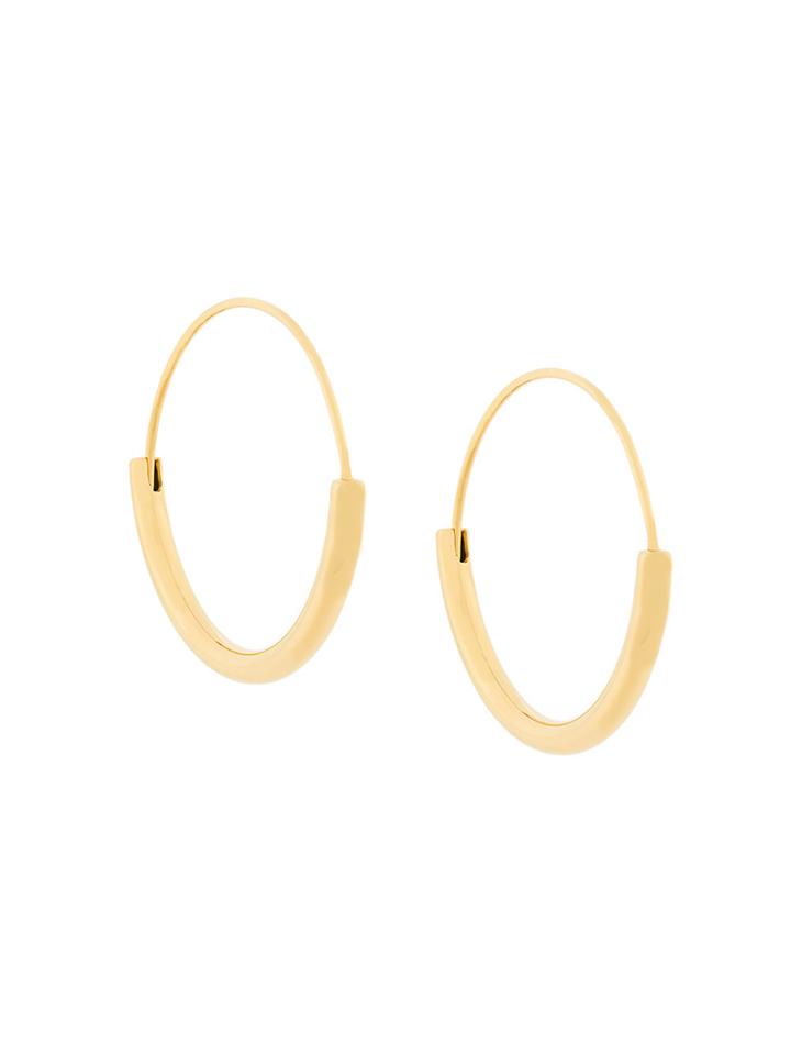 Maria Black Serendipity Hoop Earring - Metallic