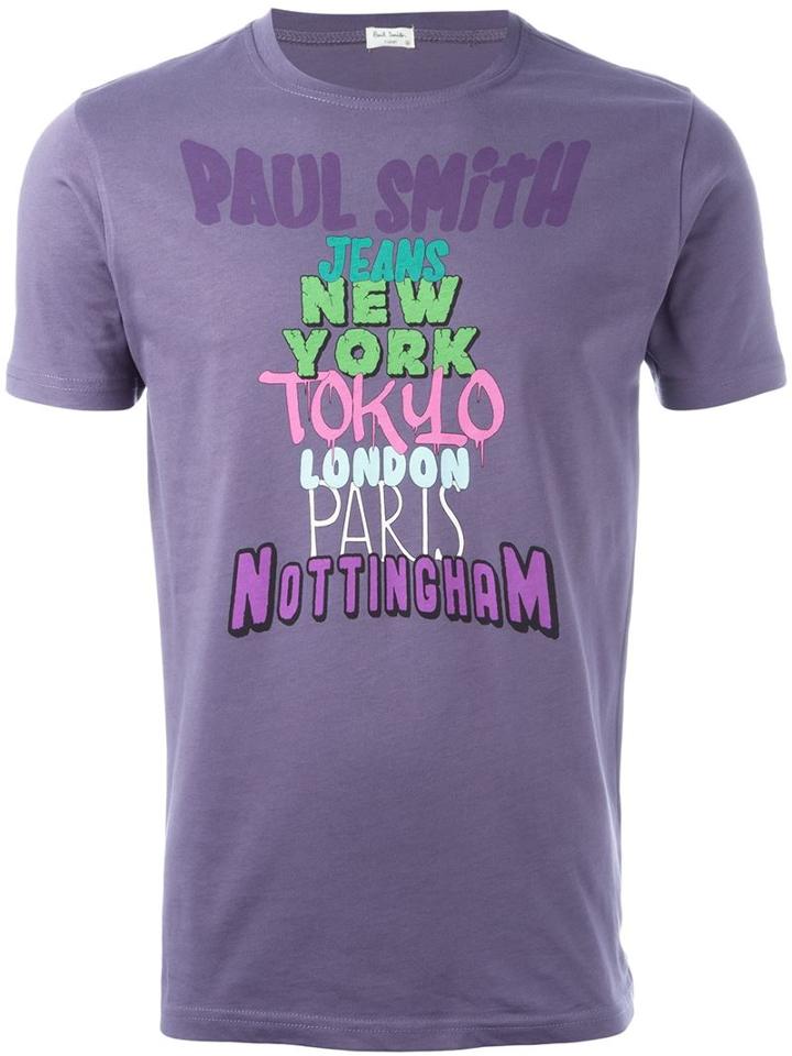 Paul Smith Jeans 'cities' T-shirt
