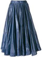 Calvin Klein 205w39nyc Full Gathered Skirt - Blue