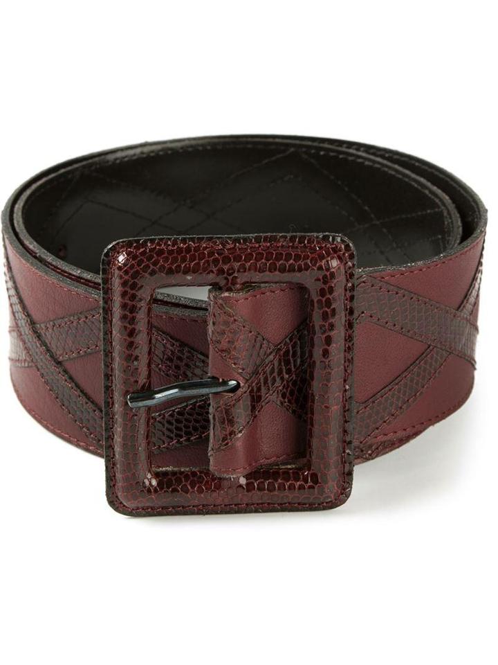 Yves Saint Laurent Vintage Paneled Belt