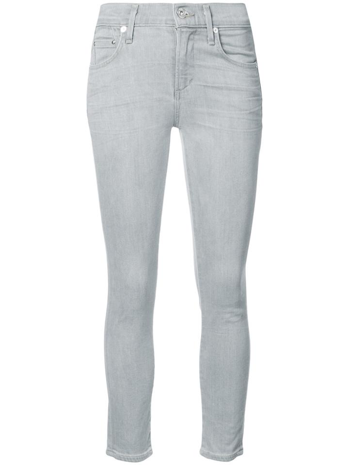 Citizens Of Humanity Ankle Crop Jeans - Grey