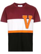 Ports V Striped Logo T-shirt - Multicolour