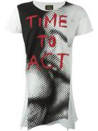 Vivienne Westwood Anglomania 'time To Act' T-shirt