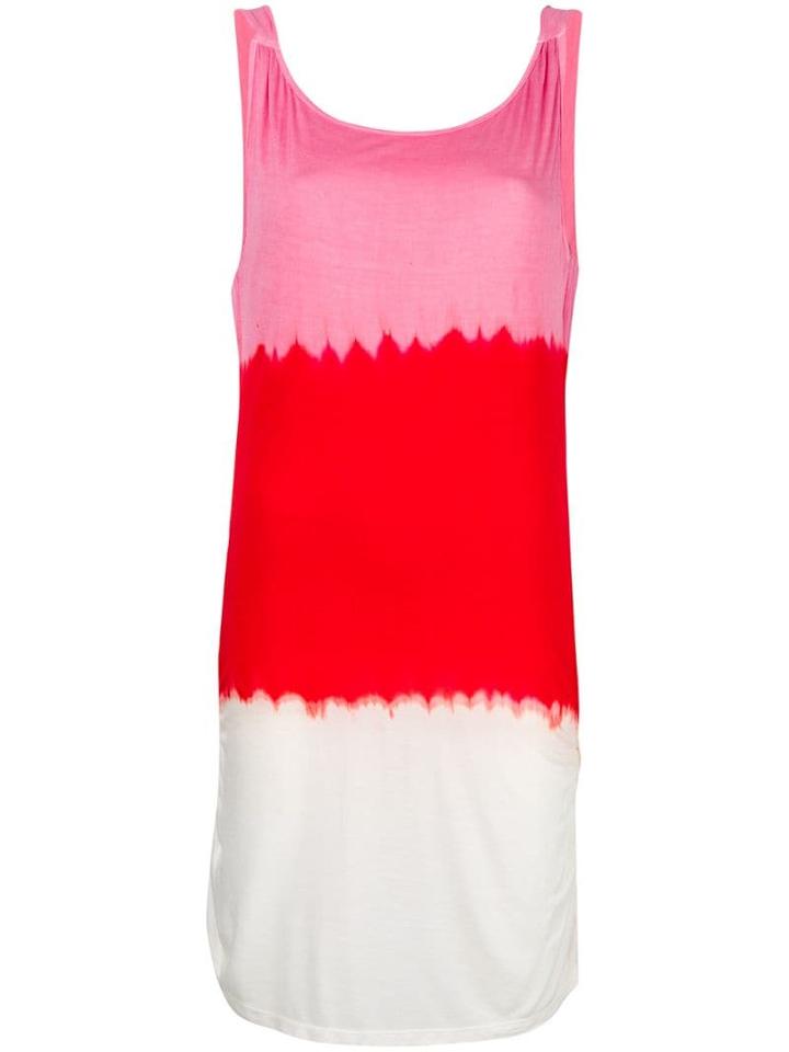 Tara Matthews Propriano Colour Block Beach Dress - Pink