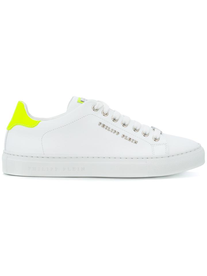 Philipp Plein Ocean Blue Sneakers - White