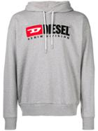 Diesel Felpa Hoodie - Grey