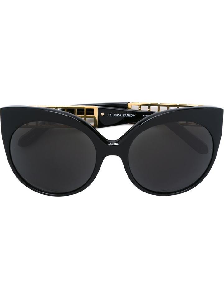 Linda Farrow Cat Eye Shaped Sunglasses