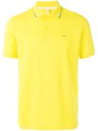 Sun 68 - Contrast Logo Polo Shirt - Men - Cotton/spandex/elastane - Xxl, Yellow/orange, Cotton/spandex/elastane