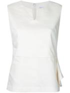 Estnation - Shift Blouse - Women - Linen/flax - 38, White, Linen/flax