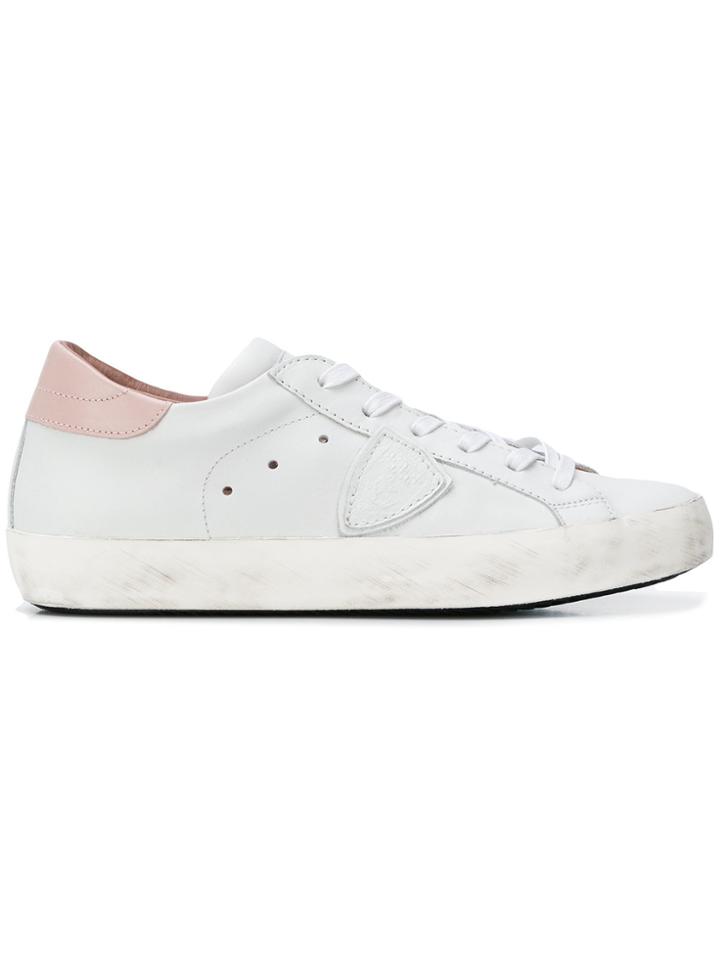 Philippe Model Classic Low Top Trainers - White