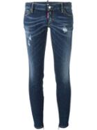 Dsquared2 Twiggy Jeans, Women's, Size: 44, Blue, Cotton/spandex/elastane/polyester