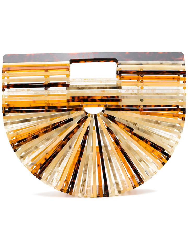 Cult Gaia Ark Small Tote - Yellow & Orange