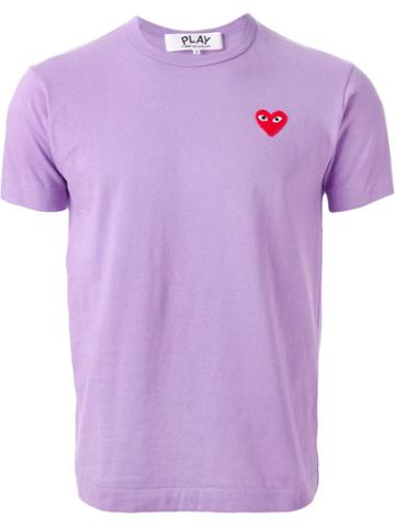Comme Des Garçons Play 'play Colour Series' T-shirt, Men's, Size: Xl, Pink/purple, Cotton