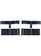 Bordelle Renee Adjustable Anklets - Blue