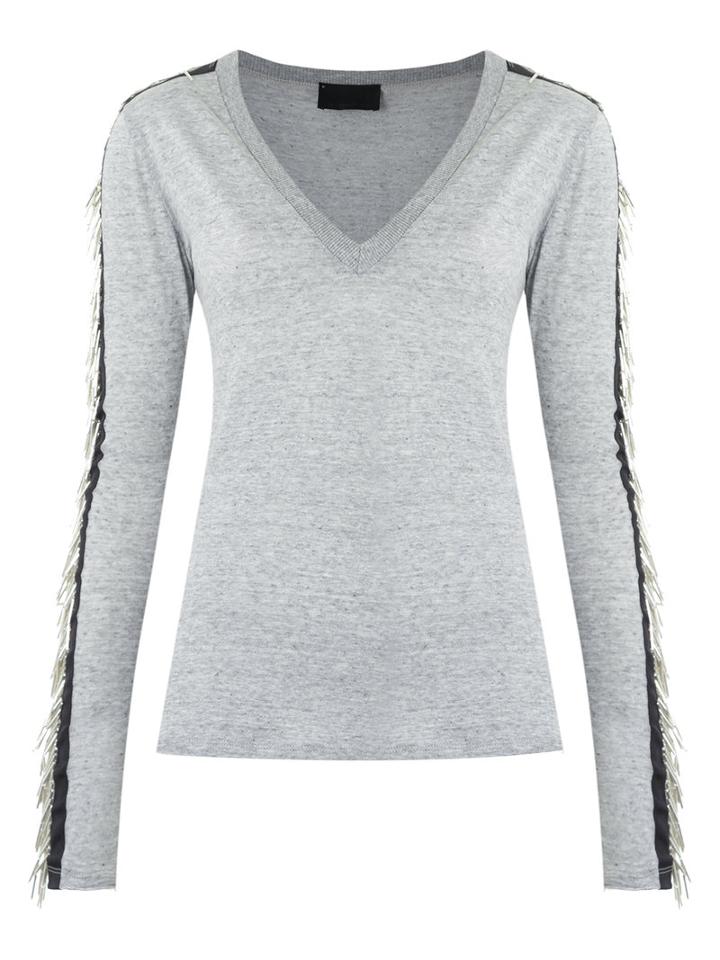 Andrea Bogosian - Embellished Top - Women - Cotton/polyester - P, Black, Cotton/polyester