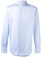 Canali Classic Shirt, Men's, Size: Xxl, Blue, Cotton