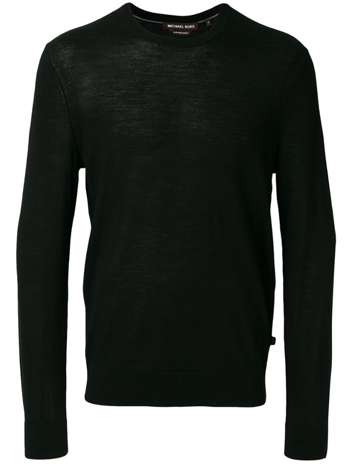 Michael Kors Crew Neck Jumper - Black