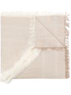 Gucci Reversible Jacquard Knit Scarf - Neutrals