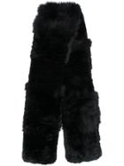 Yves Salomon Long Scarf - Black
