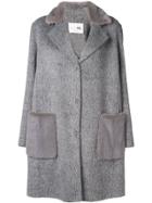 Manzoni 24 Cocoon Coat - Grey