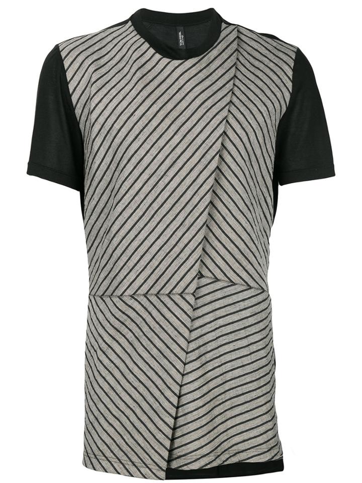 Tom Rebl Crossover T-shirt - Black