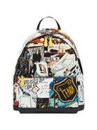 Fendi Karl Kollage Backpack - Multicolour