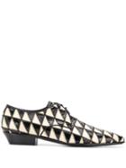Saint Laurent Jonas 25mm Lace-up Shoes - Black