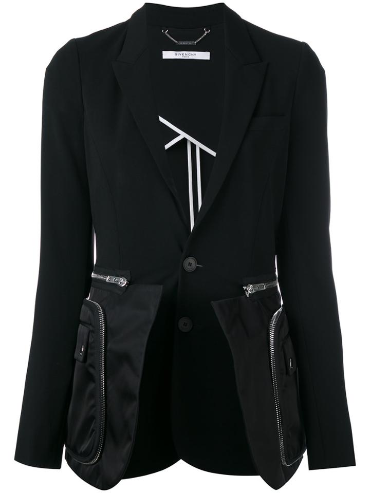 Givenchy Classic Zip Blazer - Black