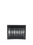 Givenchy Multi-logo Embroidered Cardholder - Black