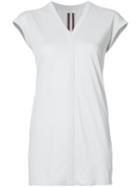 V-neck T-shirt - Women - Cotton - S, Nude/neutrals, Cotton, Rick Owens Drkshdw