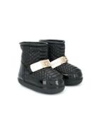 Roberto Cavalli Junior Teen Quilted Boots - Black