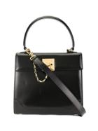 Céline Vintage Square 2way Bag - Black