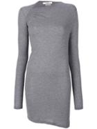 Isabel Marant Étoile - Twirl Effect Long Top - Women - Polyamide/viscose/cashmere - 36, Grey, Polyamide/viscose/cashmere