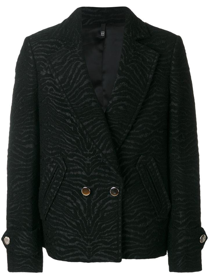 Christian Pellizzari Classic Fitted Blazer - Black