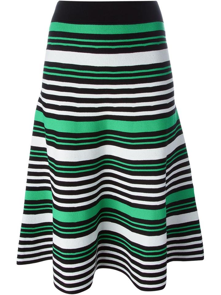P.a.r.o.s.h. Striped Midi Skirt
