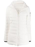 Peuterey Padded Zip-front Coat - White