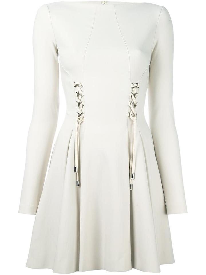 Plein Sud Laced Detail Mini Dress
