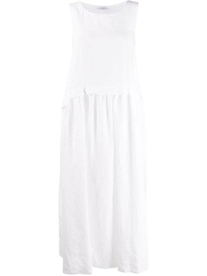 Peserico Flared Midi Dress - White