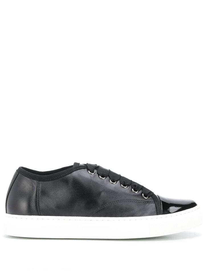 Lanvin Lace-up Low Top Sneakers - Black