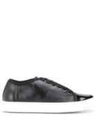 Lanvin Lace-up Low Top Sneakers - Black