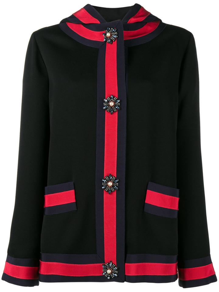 Gucci Detachable Loved Hood Jacket - Black