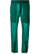 Ann Demeulemeester Transparent Slim Fit Trousers